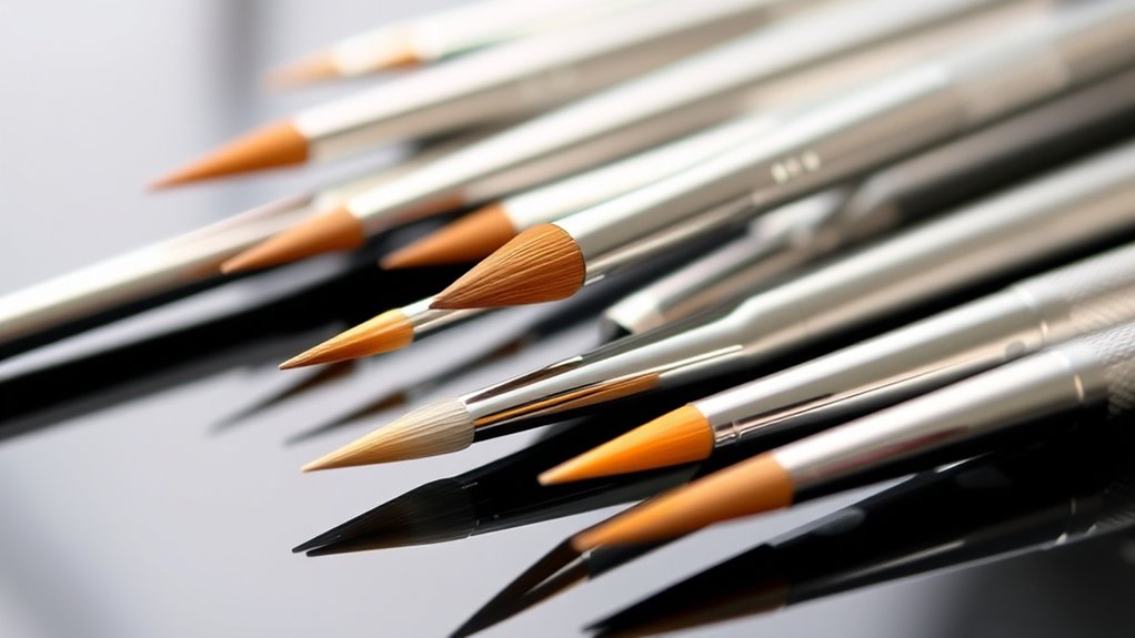 top nail art brush selection