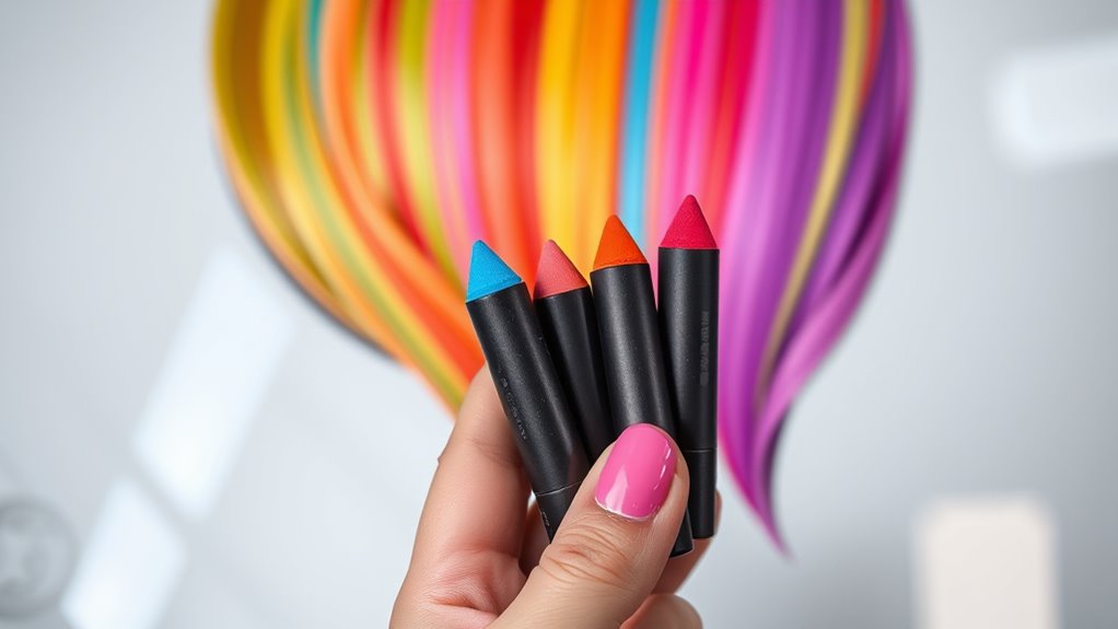 top vibrant hair chalks