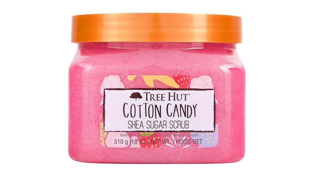 tree hut cotton candy scrub