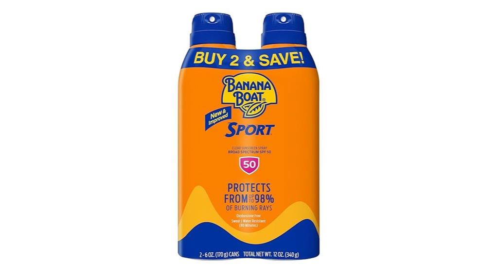 twin pack spf 50 spray