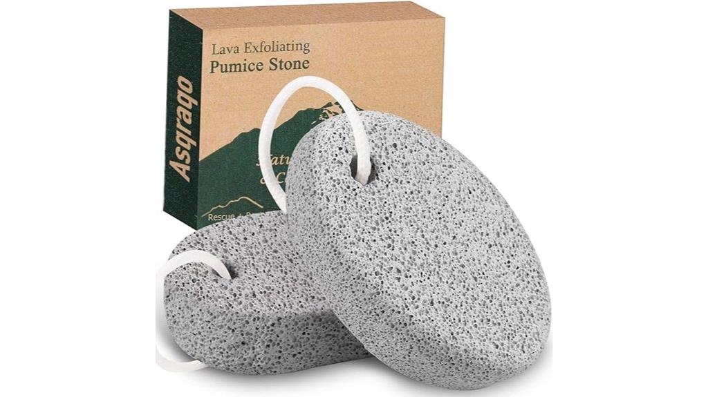 two pumice stones set