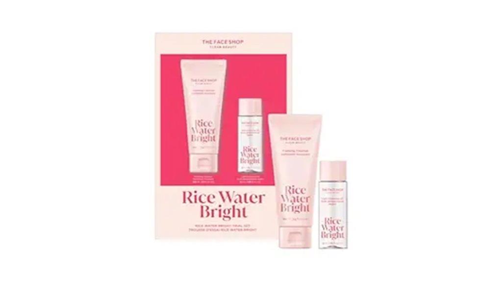 vegan rice water cleanser