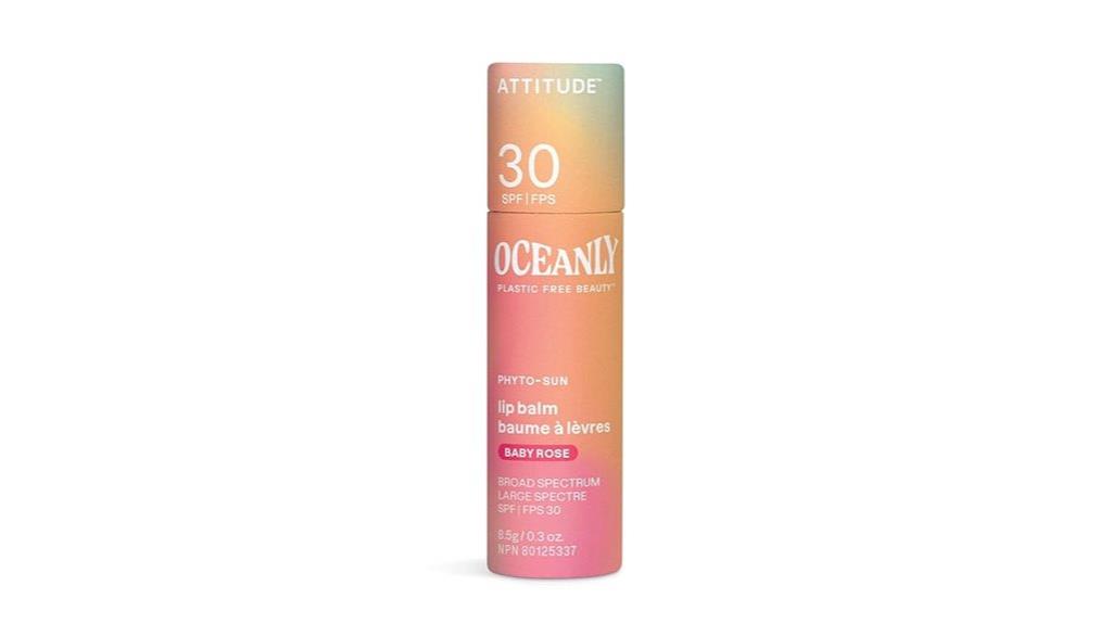 vegan spf 30 lip balm