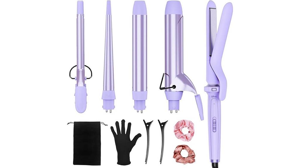 versatile 5 in 1 curling set