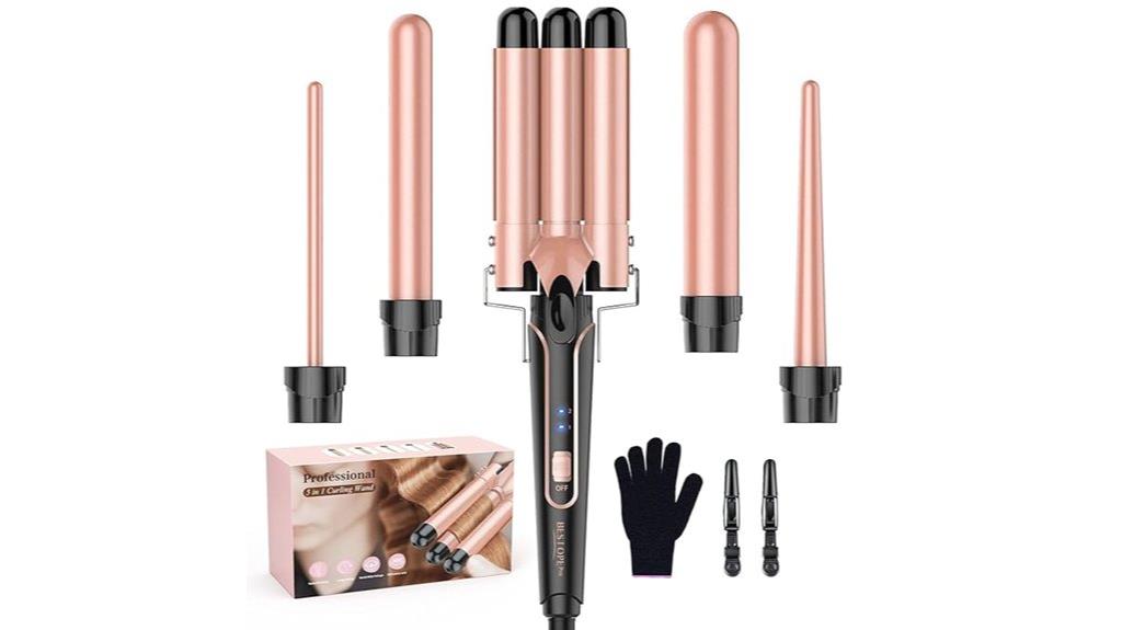 versatile curling wand set