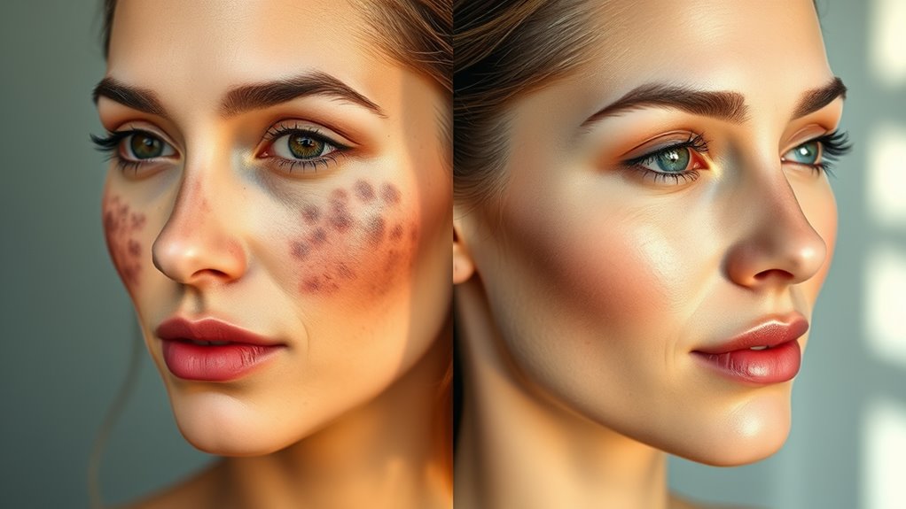 visible skin transformation results