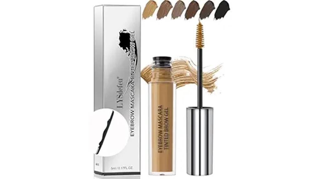waterproof tinted brow gel