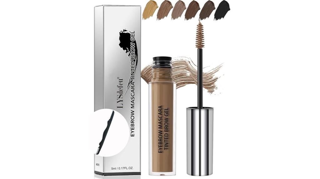 waterproof tinted brow gel