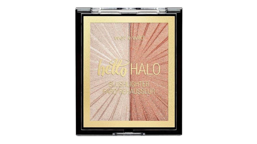 wet n wild blush and highlighter