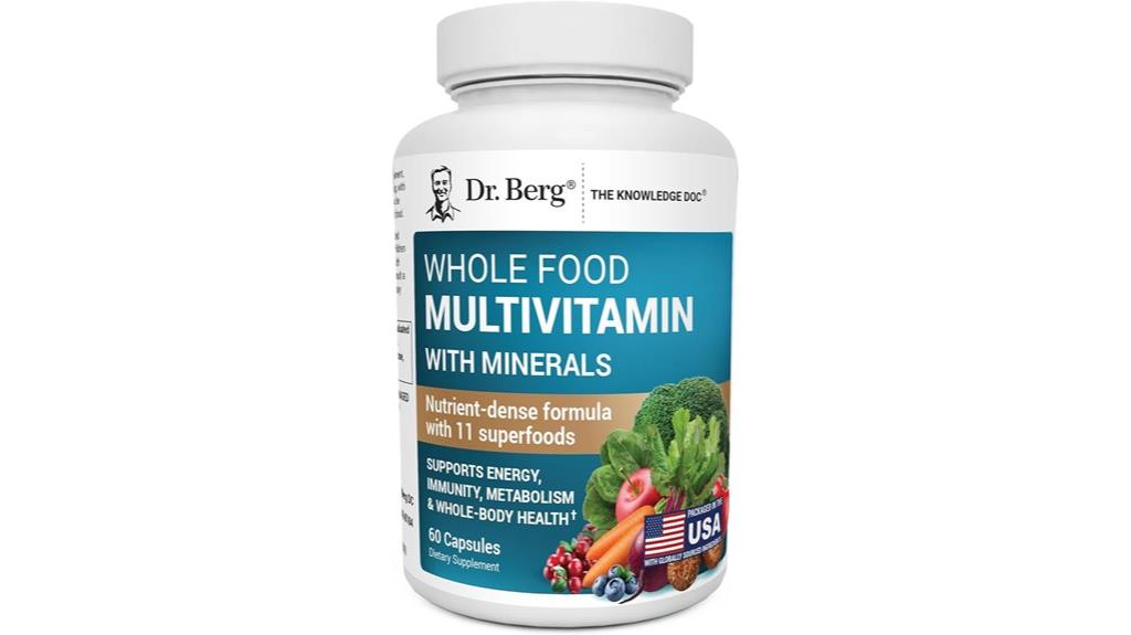 whole food multivitamin minerals