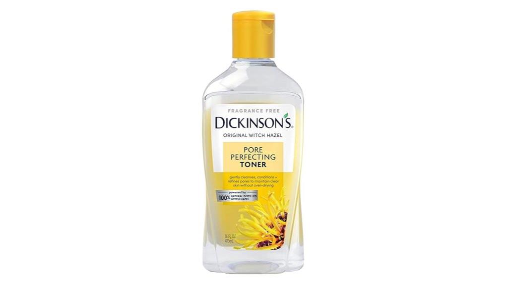 witch hazel toner