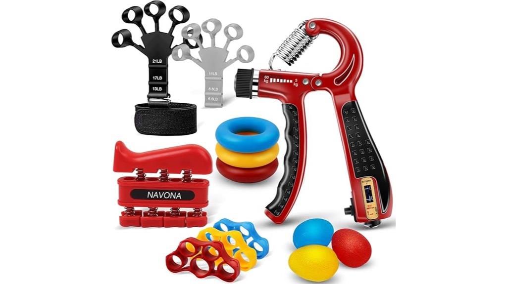 13 piece grip strength kit