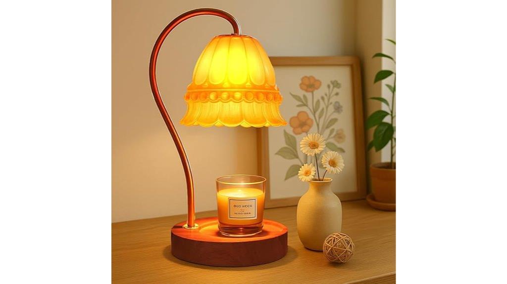 adjustable candle warmer lamp