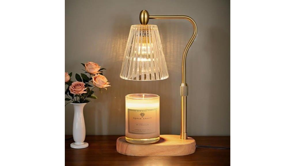 adjustable candle warmer lamp