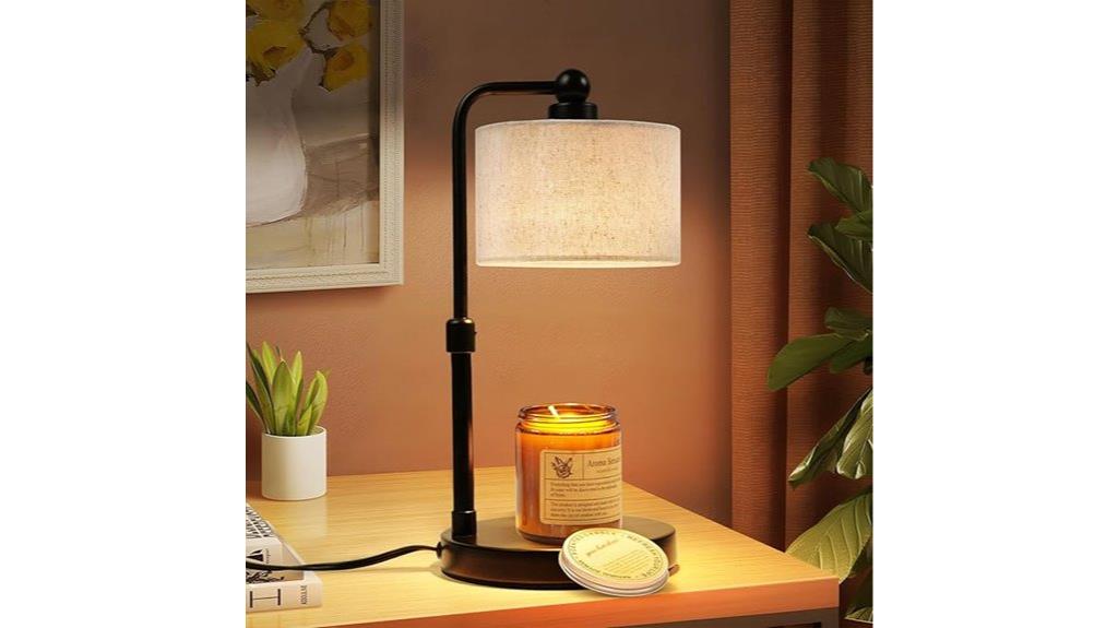 adjustable dimmable candle lamp