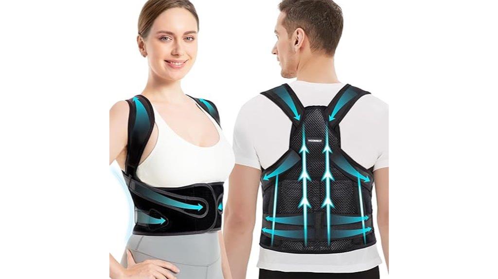 adjustable unisex posture brace