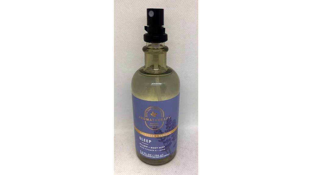 aromatherapy pillow mist spray