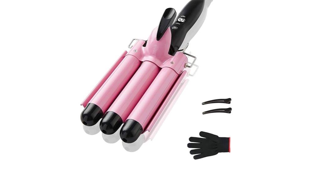 beach wave curling iron