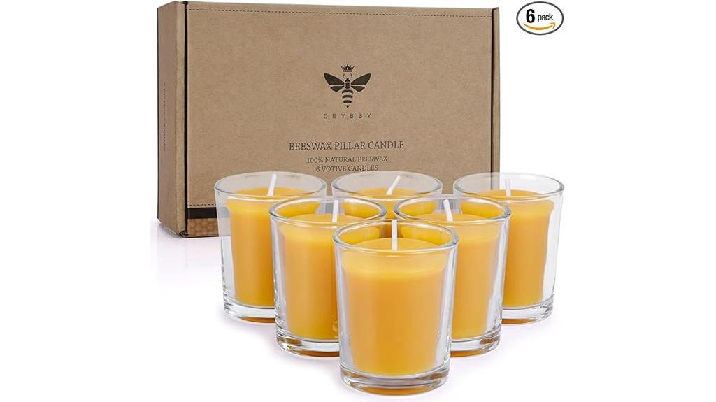 beeswax candle gift set