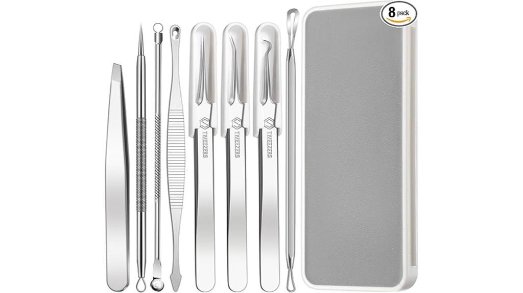 blackhead removal stainless steel kit