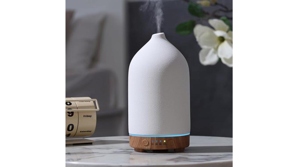 ceramic diffuser with lights
