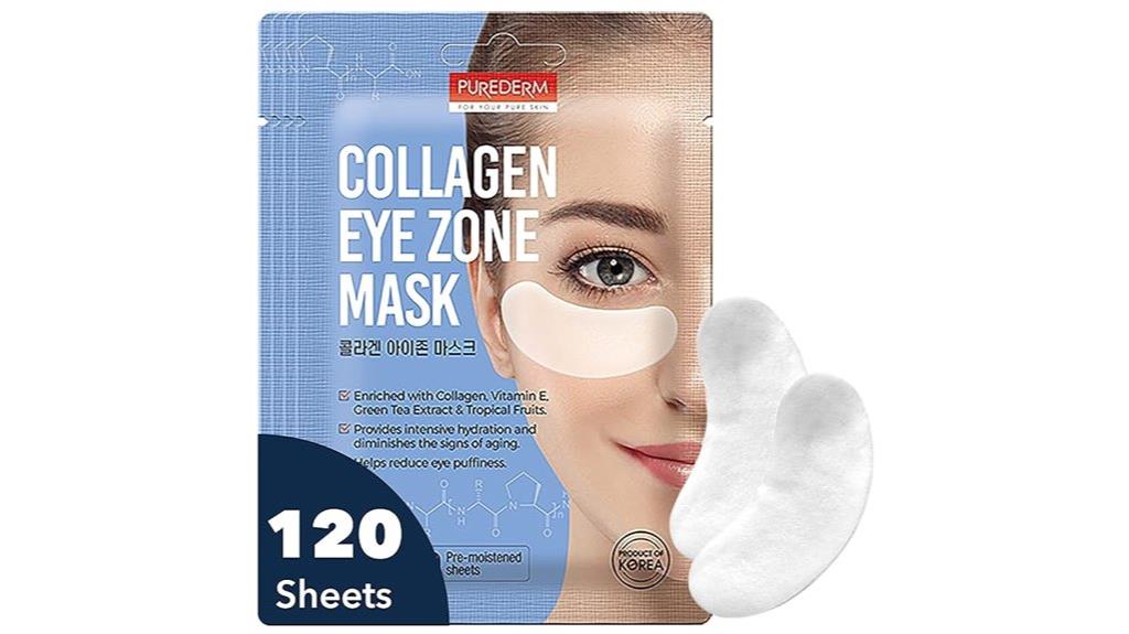 collagen eye mask pack