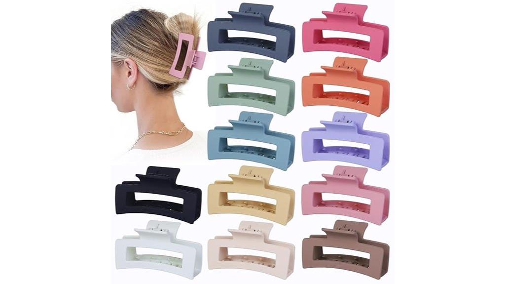 colorful medium hair clips