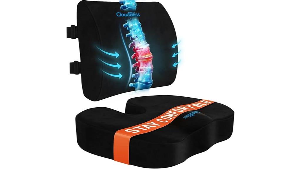 comfortable memory foam cushion