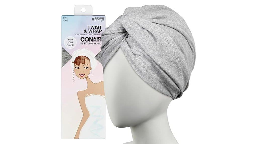 cotton twist hair towel
