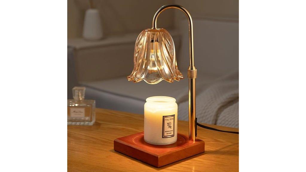 dimmable candle warmer lamp