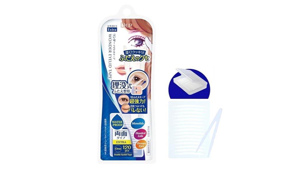 discreet hooded eye tape