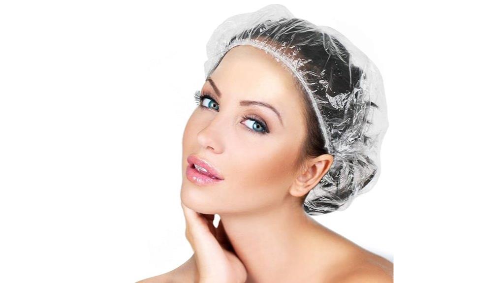 disposable waterproof shower caps