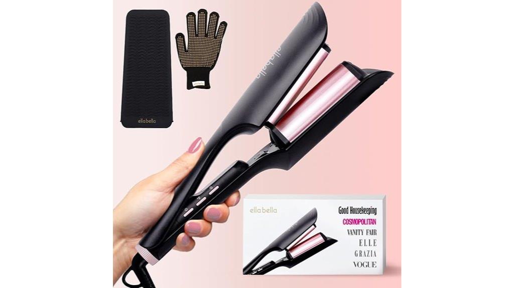 ella bella curling iron