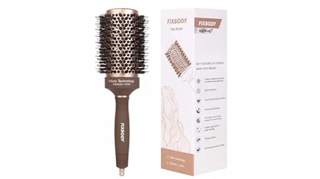 hair brushing for styling