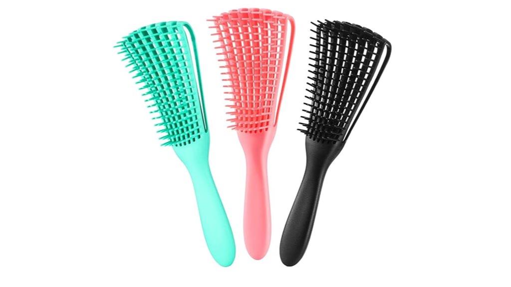 hair detangling brush set