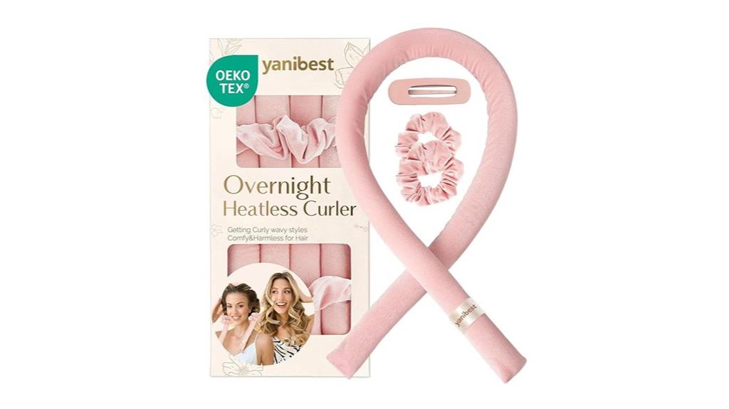 heatless hair curling kit