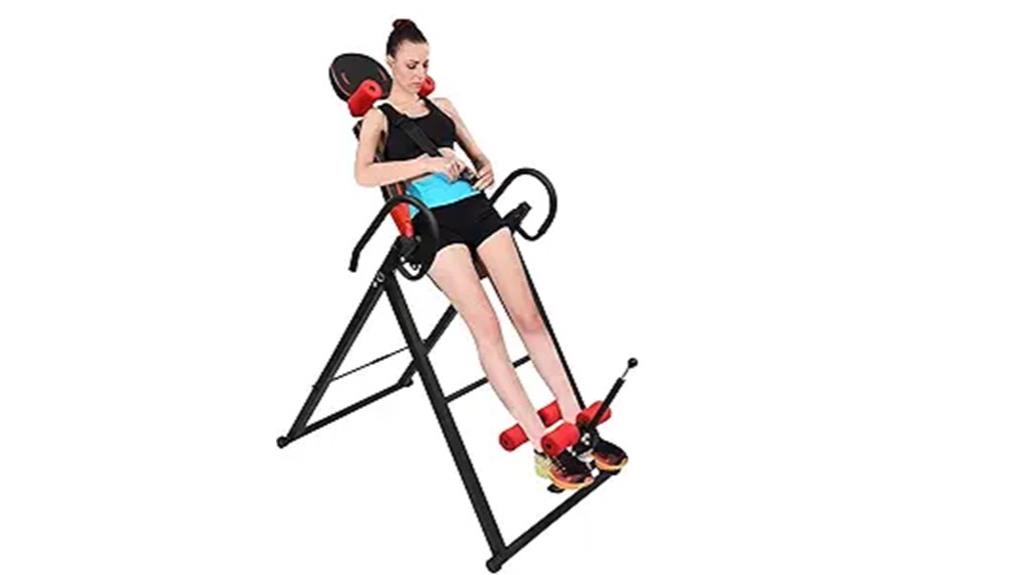 heavy duty adjustable inversion table