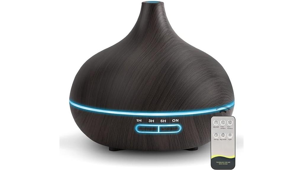 large 550ml essential oil diffuser