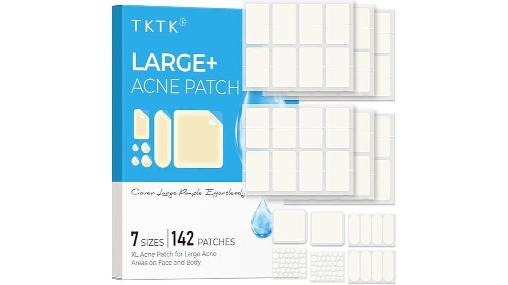 large hydrocolloid acne patches