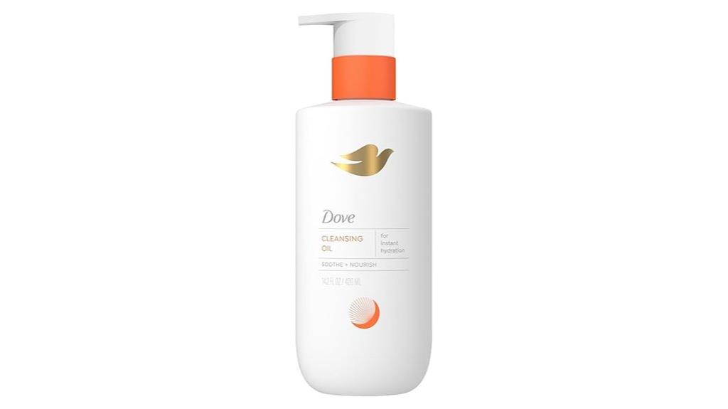 luxurious moisturizing cleansing oil