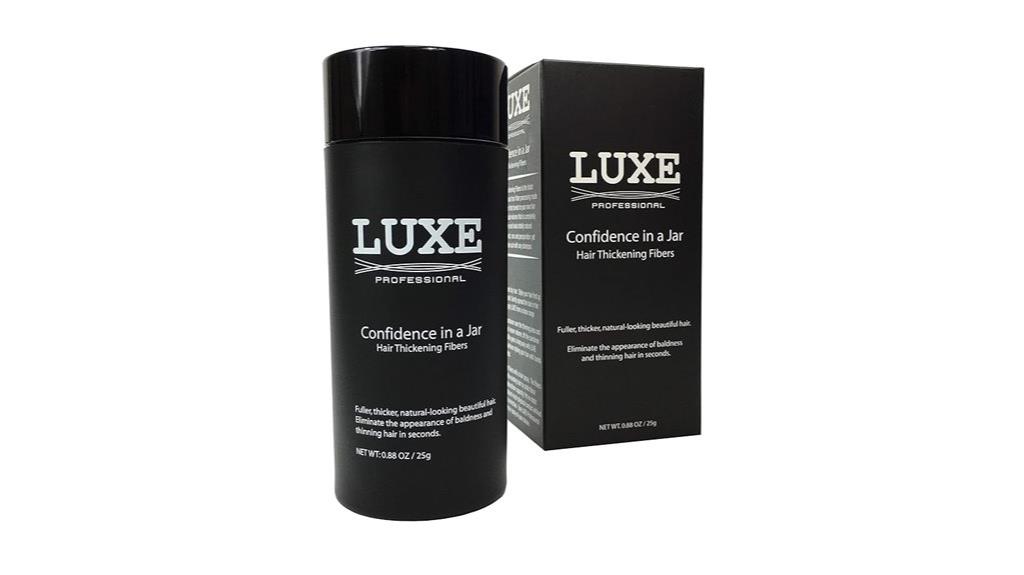 luxury unisex hair fibers