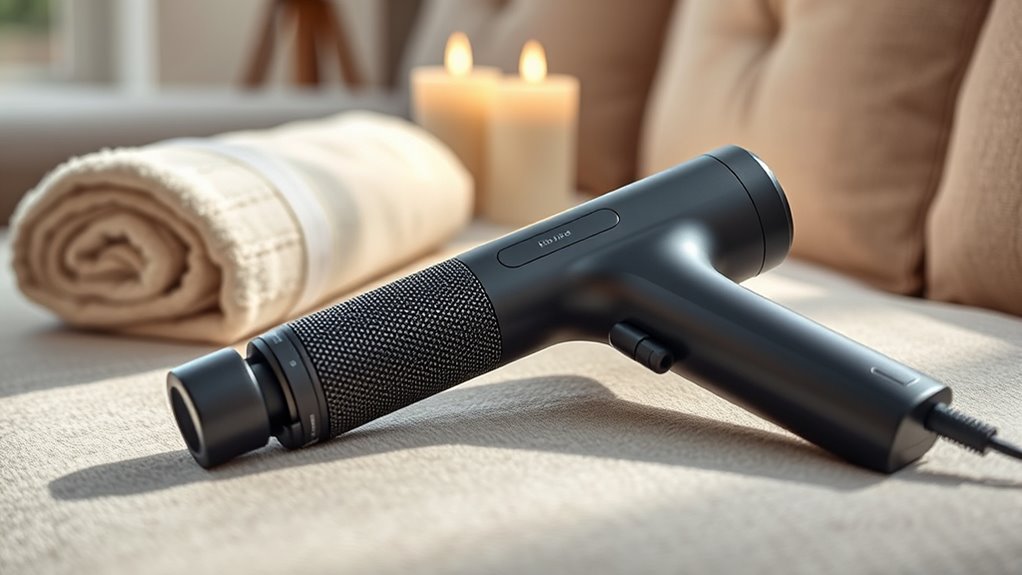 massage features and portability