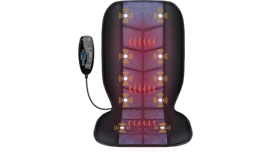 massage heat vibration pad
