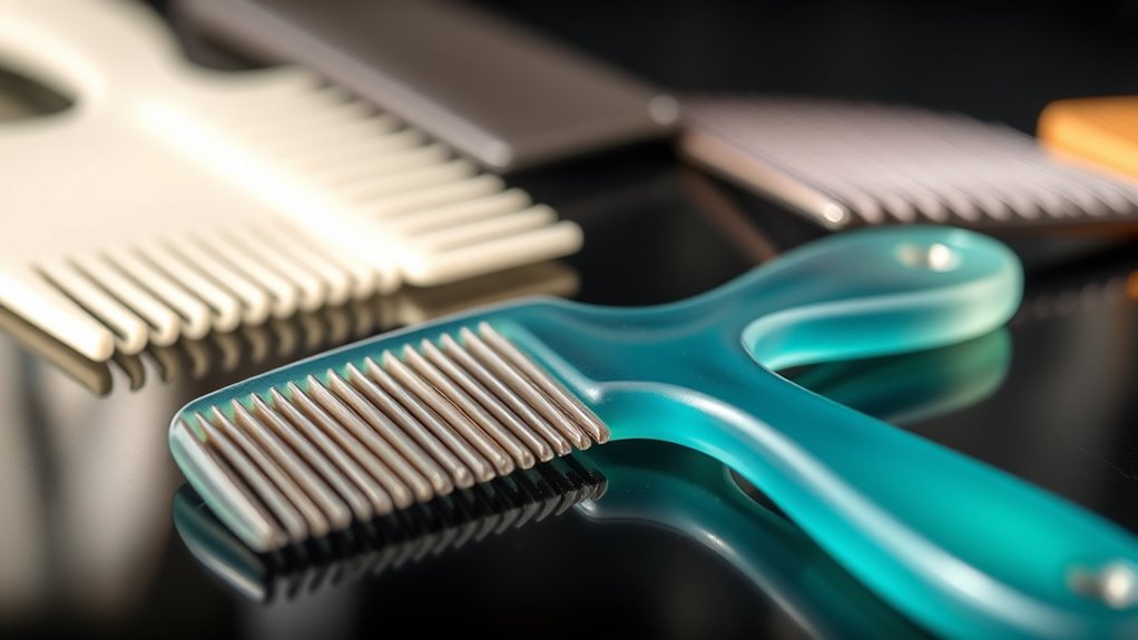 matching combs to hair