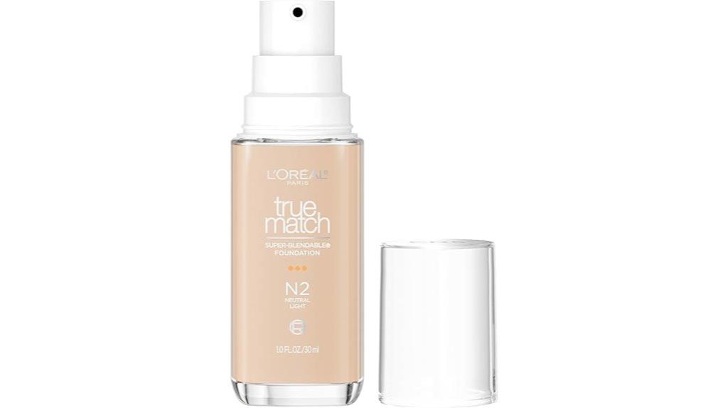 medium coverage light foundation