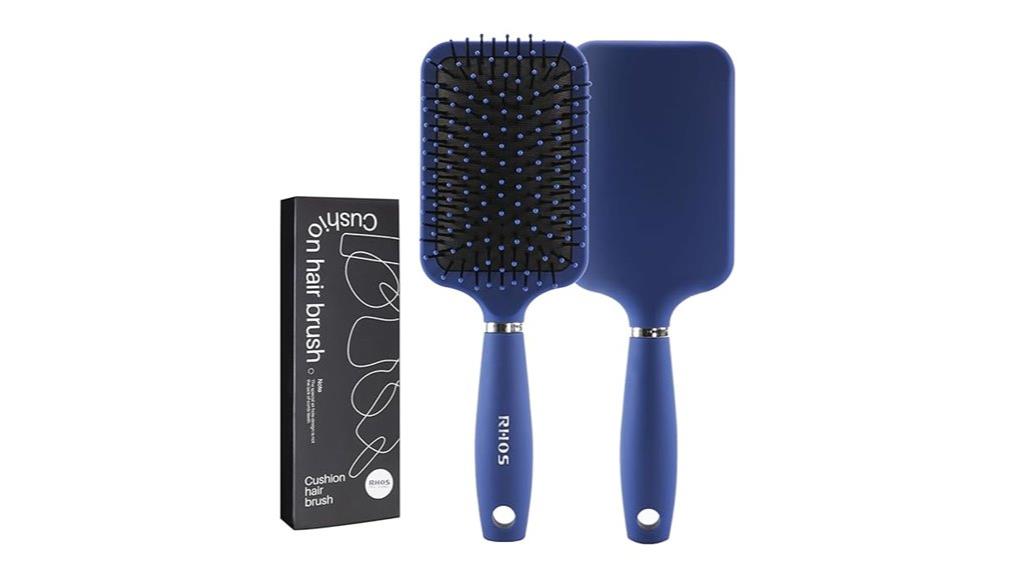 men s paddle hair brush