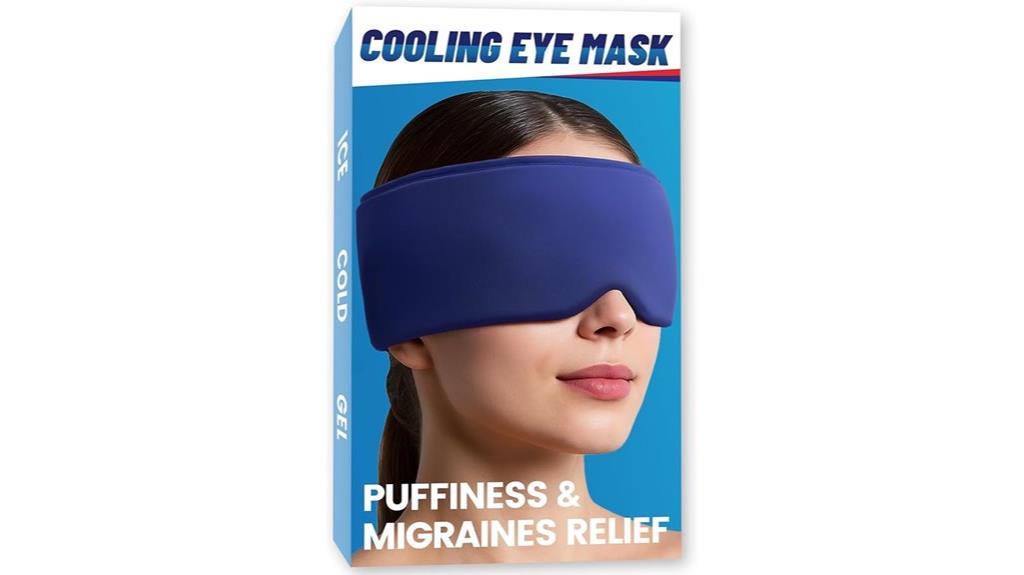 migraine puffy eye mask