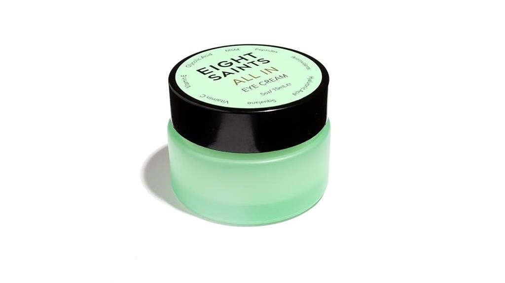 organic anti aging eye cream