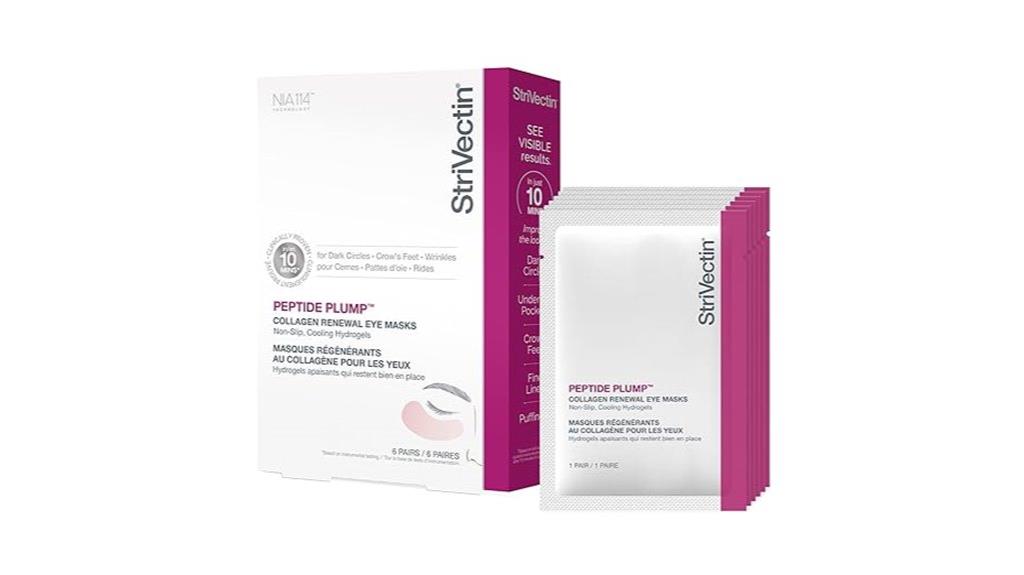 peptide collagen eye masks