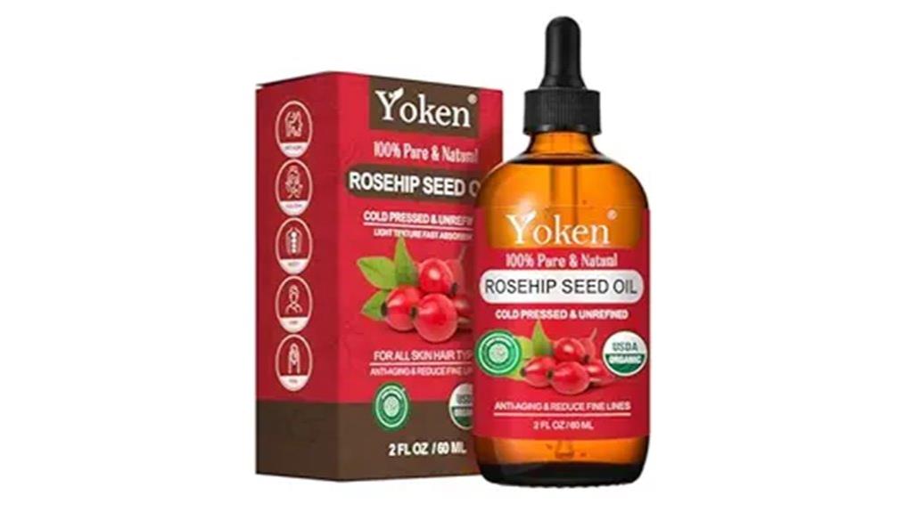 pure cold pressed rosehip oil